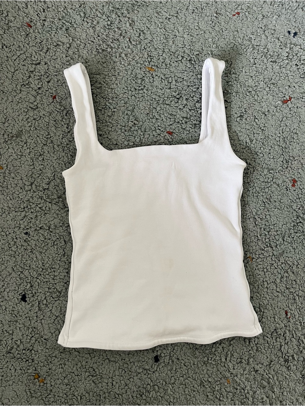 Zara White Tank